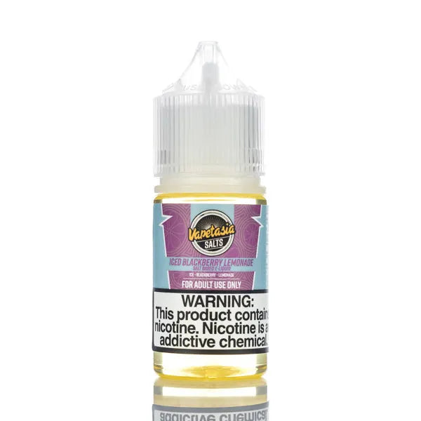 Vapetasia E-Juice Salts - ICED Blackberry Lemonade - 30ml - Black Coral